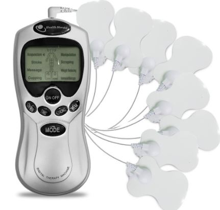 Miniatura 2 de Gimnasia Pasiva 8 Electrodos Masajeador